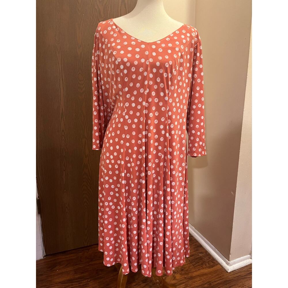 Maggy London Dress woman‎ from stitch fix size XL polka dot